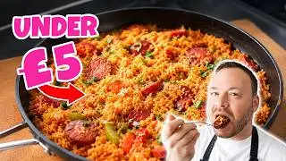This £5 Chorizo Rice Feeds 4 People?!
