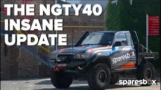 The Naughty 40 Get's The Ultimate Front End Update! New bar, winch & PWR Radiator!