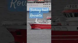 Fishing boat sailing into Tromsø. #shorts #ship #4k #sony #sigma