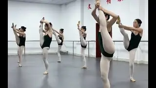 Dance Exam,white silk,one-piece dance suit. 舞蹈考试 体操服 體操 白丝  shan