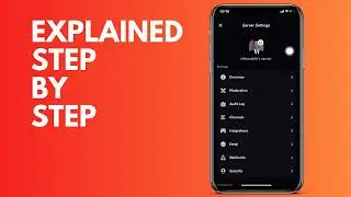 How to change the profile photo of your Discord server IOS and Android