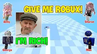 TEXT To Speech Emoji Groupchat Conversations | She Is Trying To Steal My Robux