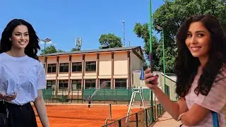 обзор - прогулка по Tennis Gorky Park, теннисный центр в парке Горького, в Алматы