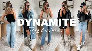 Dynamite Haul | 2024 Summer to Fall Transition Pieces | Capsule Wardrobe Staples