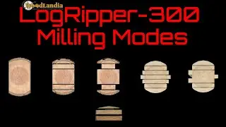 Milling Modes of Multi-Functional LogRipper-300