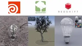 [TRAILER] Beginner course: Houdini SpeedTree Redshift - Tree Lightbulb