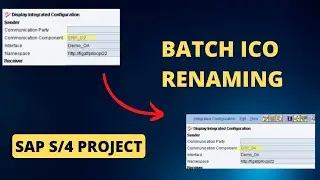 Batch Renaming of SAP PI ICOs with different systems