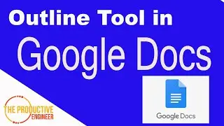 How to Use the Google Docs Outline Tool
