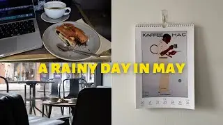 a rainy day in may / running, co-working & coffee