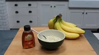 How to make Cinnamon Banana Porridge - oatmeal for breakfast