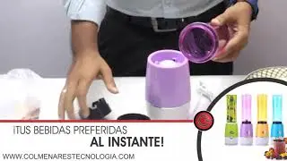 Licuadora Personal Batidora con Dos Vasos Shake´n take 3