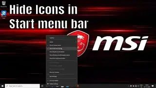 Hide Start menu Icons | Telugutech By Shreyas | 