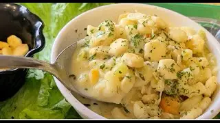 Creamy Chicken Noodle SoupIVolume CookingIFor 120+pax