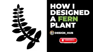 How I designed a Fern plant in Pixellab | Pixellab Trick | Smartphone Graphics
