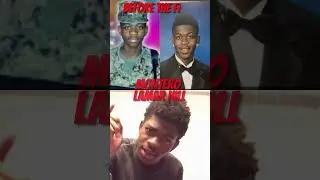 Rappers Before & After The Fame (Lil Nas X) #shorts #rap #music #lilnasx