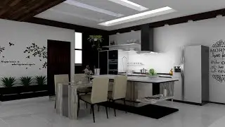 vray rendering for sketchup - Modern kitchen Render by using vray 3.4 for sketchup 2017