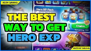 [🍾] Out of EXP Bottles? Here are the 5 Best Ways to get Hero EXP in Whiteout Survival |Quick Tips|