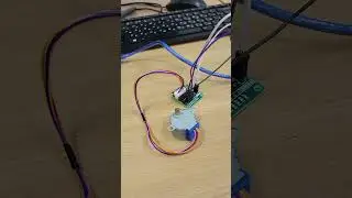 8.2 Управление шаговым двигателем (полушаговое)