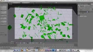 Blender 2.57 explodirende Glasschrift Intro Tutorial German