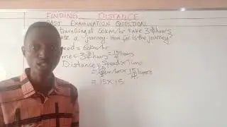 Calculating Distance || Simple Solvings || Andrew Etaghene