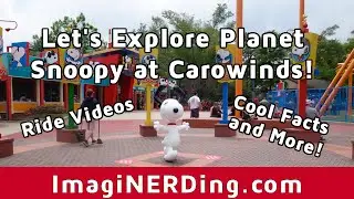 Planet Snoopy Kids' Rides at Carowinds in Charlotte, NC: Let's Explore