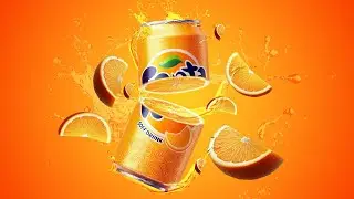 Soft Drink Poster In Photoshop Tutorial
