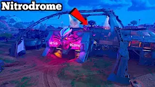 *NEW* Nitrodrome Location Gameplay - Fortnite Looting Guide