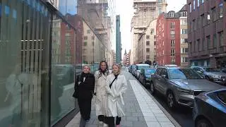 Sweden, Stockholm - Walking in the City Centre 