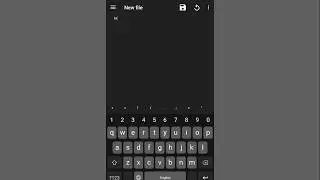 simple html program on Android mobile | hello world program for beginners