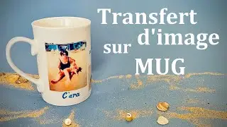 DIY - Comment transférer un' image sur MUG en porcelaine, idée cadeau NOEL HD