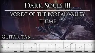 Dark Souls III guitar tab Vordt of the Boreal Valley theme