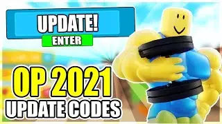 ALL *NEW* OP CODES 🏝️NEW UPDATE!🏝️ Roblox Workout Island