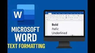 Master Text Formatting in Microsoft Word | Lecture #2