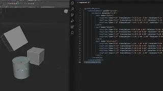 Export animation from Maya as XML for Farming Simulator