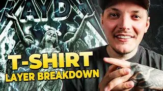 Advanced T Shirt Design Layer Breakdown