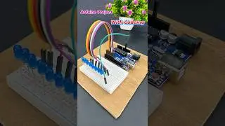 Arduino UNO LED Chaser Lights | Cool DIY School Project 