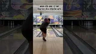Ending practice on a positive note. #bowling #bowlingball #bradandkyle