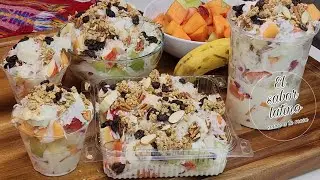 🔴Como Hacer Bionicos de Fruta |Para Venta o Mesa de Postres