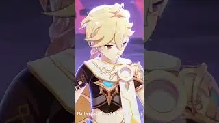 Traveler awakening Pyro element | Genshin Impact cutscene 