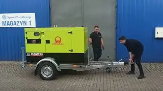 Agregat Prądotwórczy PRAMAC GSW30 ACP z Podwoziem Jezdnym - XpandEuroGroup.eu