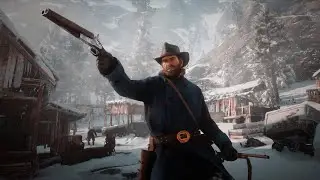 Лагерь О'Дрисколлов и ограбление поезда! Red dead redemption 2