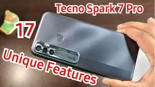 Tecno Spark 7 pro 17 Unique Features