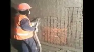 Механическое оштукатуривание