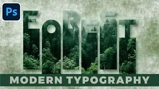 Modern Typography in Adobe Photoshop