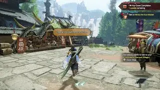 Monster Hunter Rise - Xbox Series X|S Gameplay (1080p60fps)