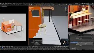 Isometric Scene in Blender Proj#1 Day#4