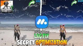 👉 Optimize PC + Emulator For BGMI 🔥 No Lag & 0 Frame Drop | MuMu Player 120 FPS Guide 🚀