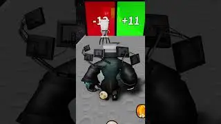 Titan TV Man chases Skibidi Toilet 😱 