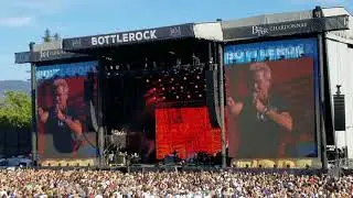 Billy Idol Rips Off His Shirt After Performing Rebel Yell at Bottlerock 2018