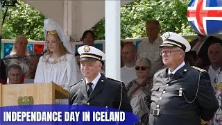 Iceland's Independence Day - Traditional Patriotic Song with Subtitles